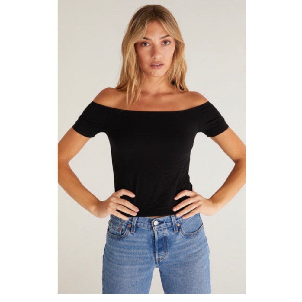 Z supply Beth off the shoulder top